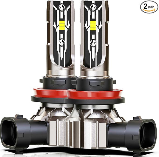 RENO H11 H16 Fog Lights Bulbs, Powersports ATV UTV Fog Light Play Pack of 2