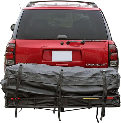 Apex Extra Large Roof Cargo Bag with Self-Sealing Zipper, for Roof-Mounted Racks, Built-in Crossbars or Hitch-Mounted Carriers, 19.6 Cubic Feet