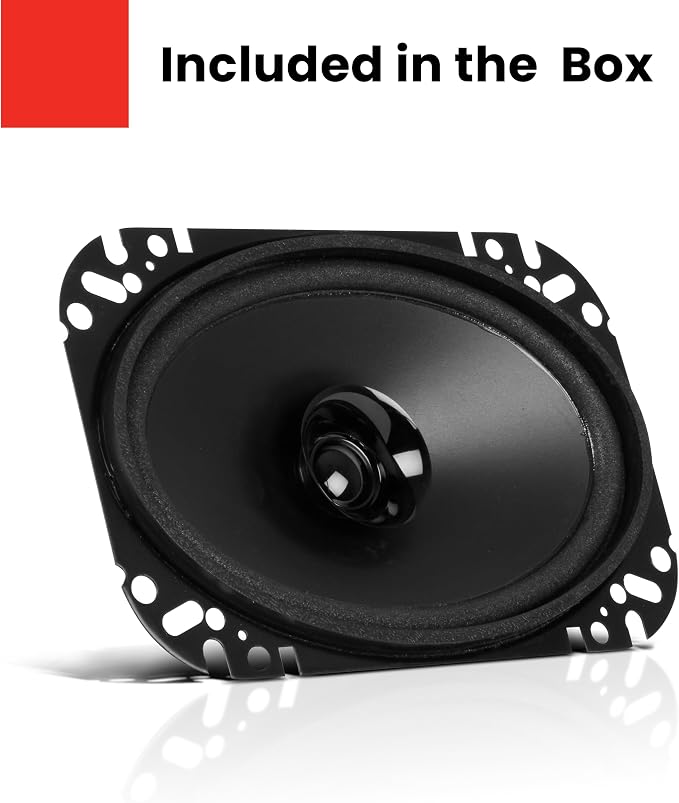 BOSS Audio Systems BRS46 4 x 6 Inch Replacement Car Door Speaker - 50 Watts Max, Sold Individually