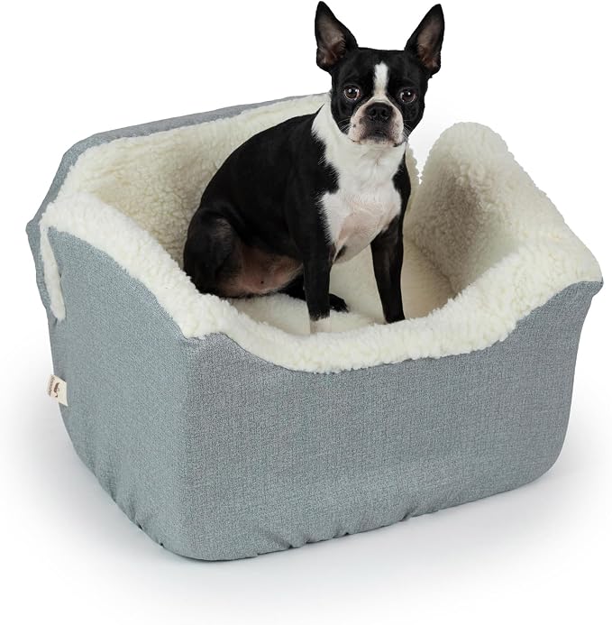 SNOOZER PET Products Lookout 1 Dog CAR SEAT, Stone Diamond, Medium
