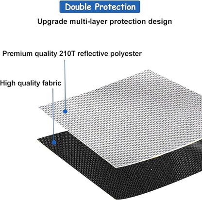 Windshield Sun Shade for Toyota Rav4 Accessories 2019-2025 2026, Custom Fit Foldable Front Window Sunshade Sun Visor Protector, Block UV Rays Keep Your Car Cooler