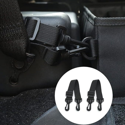 GEEDAR Under Seat Storage Truck Tool Box Organizer for Truck Underseat Storage Ford F150 F250 F350 Chevy Silverado Accessories (2 Compartment for the Bench Seat)