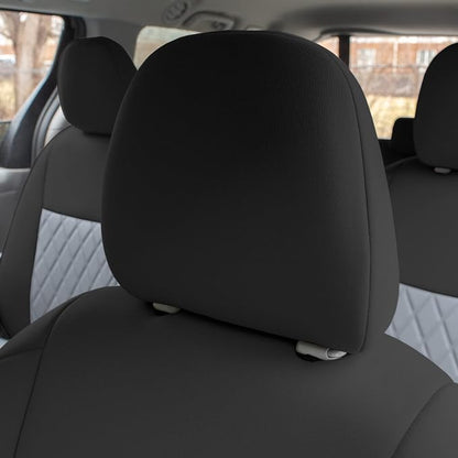 FH Group Custom Fit Car Seat Covers Specifically Made for 2011-2020 Toyota Sienna 7 Seater with Ultraflex Neoprene Water Resistant Automotive Seat Covers - Full Set Gray
