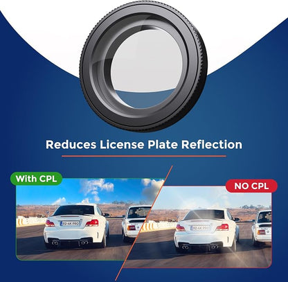 ROVE Ultimate CPL Filter, Anti-Glare Circular Polarizer Lens for ROVE R2-4K, R2-4K PRO, and R2-4K Dual Dash Cam Models