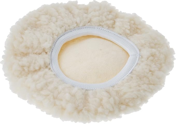 WEN 7A345 7-Inch Synthetic Wool Polishing Bonnets, Two Pack (Pack of 2)