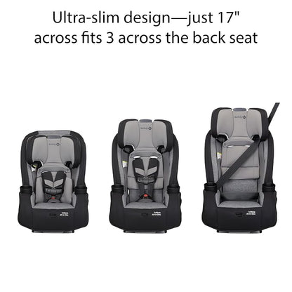 Safety 1st Convertible Car Seat, Convert from Rear to Forward Facing and Belt-Positioning Booster, High Street, From Birth to Age 10, TriMate