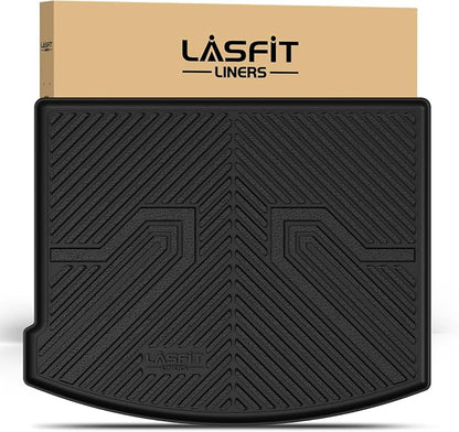 LASFIT Cargo Mat for Lincoln Corsair 2026 2025 2024 2023 2022 2021 2020, All Weather TPE Trunk Mat Custom Fit Cargo Liner Front & Rear Trunk Liner, Black, Easy to Clean