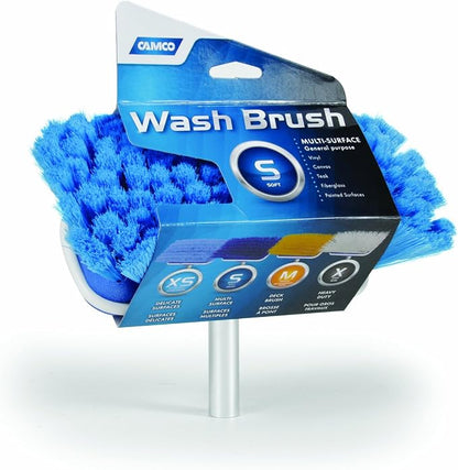 Camco 41922 Soft Brush Attachment,Soft Blue (Pack of 2)