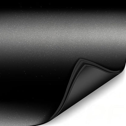 ColorFusion PPF by VViViD, Matte Stealth Metallic Black Dry Apply PPF Vinyl Car Wrap Roll 1ft x 5ft