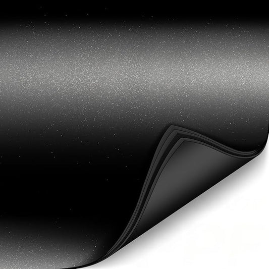 ColorFusion PPF by VViViD, Matte Stealth Metallic Black Dry Apply PPF Vinyl Car Wrap Roll 60ft x 5ft
