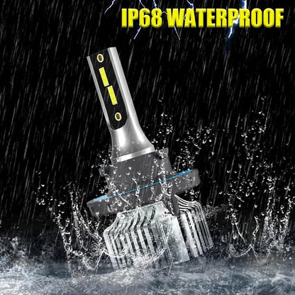 2004-2014 Ford F150 Hi-Lo Beam&Fog Light Bulbs Combo,6000K,40000LM | H13(9008)/9145 Lights, f-150 off-road high low bulb, super bright, DIY Replacement, Plug and Play, Pack of 4