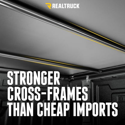 RealTruck TruXedo Pro X15 Soft Roll Up Truck Bed Tonneau Cover | 1486901 | Fits 2019 - 2024 Dodge Ram 1500, Does Not Fit w/ Multi-Function (Split) Tailgate 6' 4" Bed (76.3")