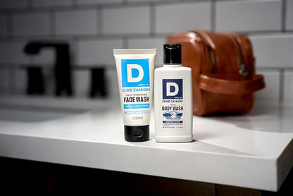 Duke Cannon THICK Body Wash for Men – High-Viscosity Shower Gel, Midnight Swim Scent – Travel & Trial Size, Long-Lasting Clean Feel – 3 oz (Pack of 2)
