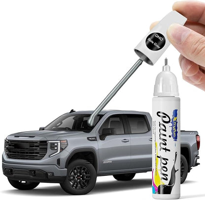 GNO/WA633D Slate Gray Touch Up Paint Compatible with GMC, DIY Car Paint Scratch Repair, Automotive Paints, Quick & Easy Fix Scratch Repair for Sierra