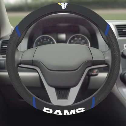 FANMATS NFL Unisex-Adult Embroidered Steering Wheel Cover