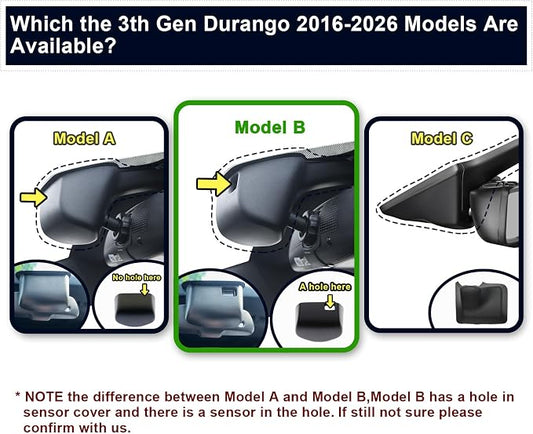 Mangoal 4K Dash Cam Custom Fit for Dodge Durango 2016 2017 2018 2019 2020 2021 2022 2023 2024 2025 2026 (Model B), GT R/T SRT SXT,Integrated OEM Look, UHD 2160P, WiFi & App, GPS, 64GB Card