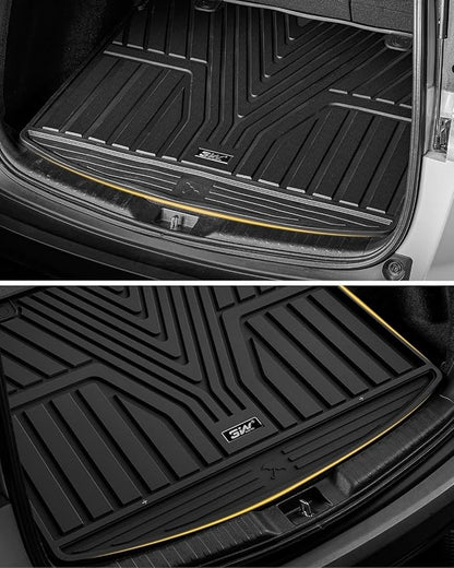 3W Floor Mats & Cargo Liner Fit for Honda HR-V 2023-2026 & Acura ADX 2025 2026, Honda HRV Accessories TPE Custom Fit Floor Liner and Cargo Liner Mat (Include Hybrid) (Not fit Premium Audio System)