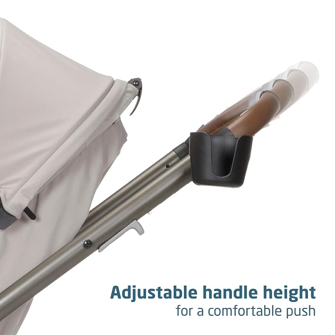 Maxi-Cosi Zelia 2 Luxe 5-in-1 Modular Travel System, New Hope Tan