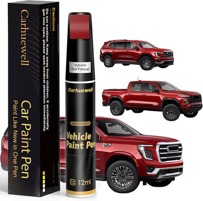 Touch Up Paint for GMC Volcanic Red Tintcoat(GNT/WA170H) Car Touch Up paint Genuine Exact Color Code Compatible With GMC Vehicle