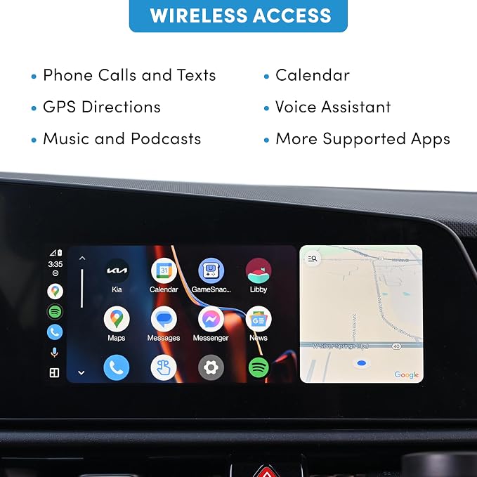 FalconEye Electronics FalconSync Wireless Apple CarPlay/Android Auto Adapter