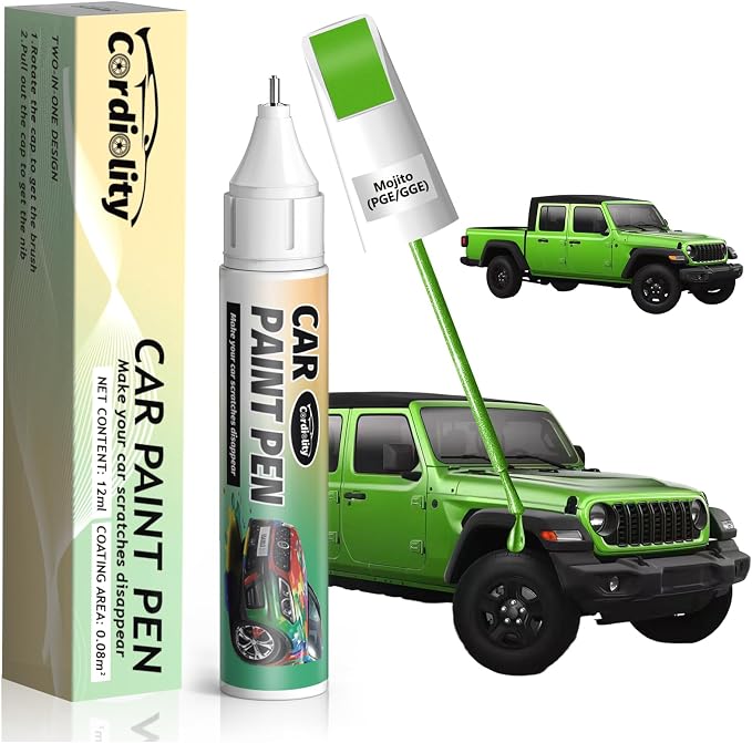 Mojito(PGE/GGE) Touch Up Paint Pen for Jeep,Car Paint Scratch Repair Pen Quick and Easy Fix Auto Paint Scratch