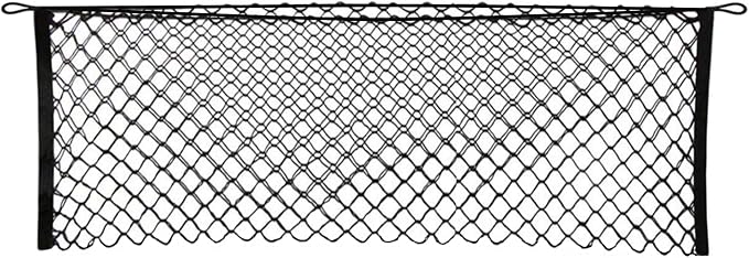 Truck Bed Envelope Style Mesh Cargo Net for Ford F 150 2015-2025 - Car Accessories - Premium Organizer and Storage - Cargo Net for Pickup - Vehicle Carrier Organizer for Ford F-150 Lightning
