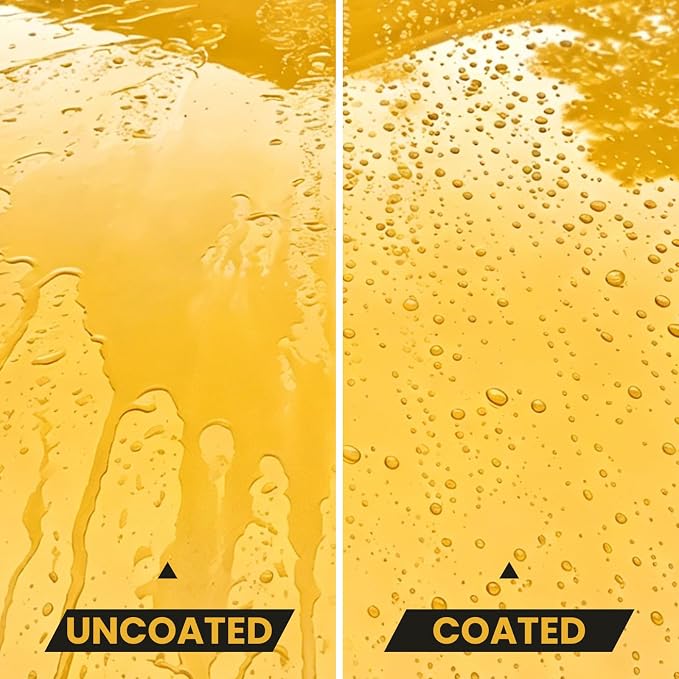 Car Coating Spray - Quick Nano Ceramic Wax & Polish - Ultra-High Gloss Coating Sealant for Car Body, Exterior Paint, and All Automotive Surfaces