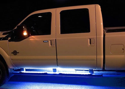 iJDMTOY 40-Inch 63-SMD Flexible LED Running Board/Side Step Lighting Kit Compatible with Ford GMC Chevy Dodge Toyota Nissan Honda Truck SUV, Ultra Blue