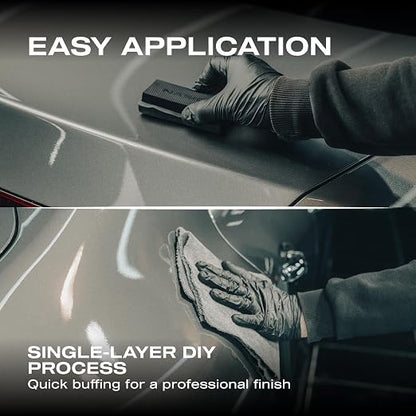 Nasiol ZR53 Nano Ceramic Coating for Cars – Complete Kit for Professional Paint Protection with Expert Guide