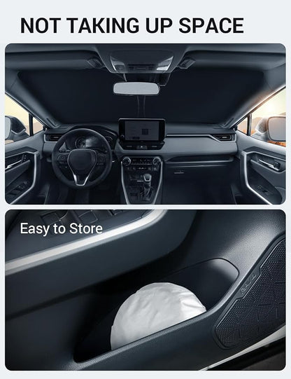 Proadsy Windshield Sun Shade for RX 2026 2025 2024 2023 Foldable Front Sunshade Protector Sun Visor Blocks UV Rays Keep Car Cooler Accessories