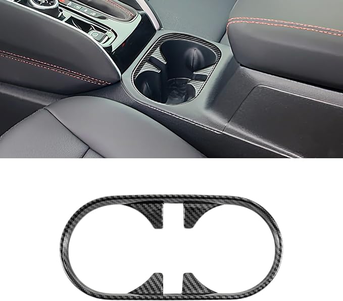 Interior Trim for Colorado Canyon 2023-2026 Carbon Fiber Gear Shift Panel with Steering Wheel Trim