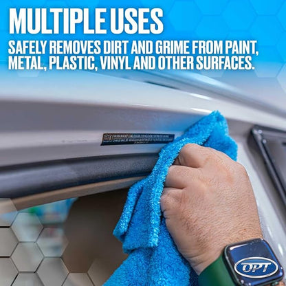 Optimum Opti-Clean Waterless Wash and Protect - Concentrated Waterless Car Cleaning Spray and Polymer Protection (32 oz)