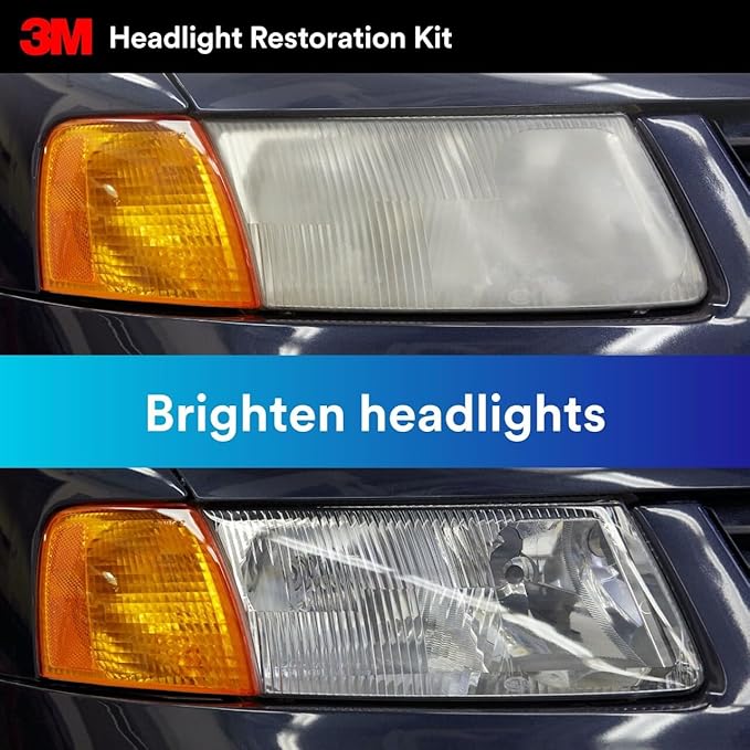 3M Headlight Lens Restoration System, 39008, 1 Kit