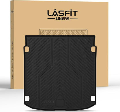 LASFIT Cargo Mat for Audi A5/S5 2025-2026(New Body), Custom Fit All-Weather TPE Trunk Mat for Audi Accessories, Waterproof, Easy to Clean, Black