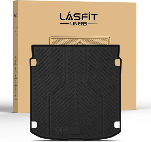LASFIT Cargo Mat for Audi A5/S5 2025-2026(New Body), Custom Fit All-Weather TPE Trunk Mat for Audi Accessories, Waterproof, Easy to Clean, Black