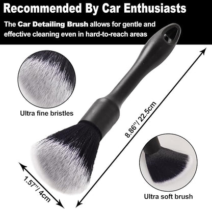 3PCS Wheel Brush Kit for Cleaning Wheel and Tire, Wheel and Rim Brush, Car Detailing Brushes, Bendable & Durable Car Wheel Rim Cleaner Brush Set,Car Detailing Cleaning Brush Supplies Kit