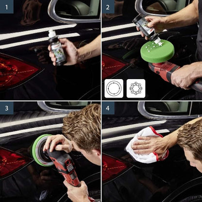 SONAX Perfect Finish 250ml | Scratch and Swirl Remover Polish | Machine Polish | Paint Correction Polish | High Gloss | Black Paint Polish | No Fillers Paint Correction | 8.45 fl. Oz