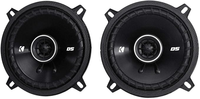 2 Kicker 43DSC504 D-Series 5.25" 200W 2-Way 4-Ohm Car Audio Coaxial Speakers