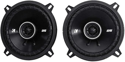 2 Kicker 43DSC504 D-Series 5.25" 200W 2-Way 4-Ohm Car Audio Coaxial Speakers