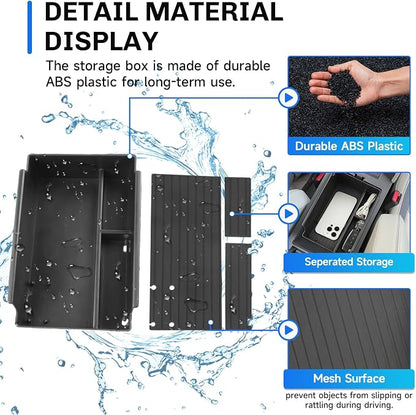 SXCY for 2025 2026 Acura ADX Center Console Organizer for 2025 2026 Acura ADX [A Spec/A Spec with Advance] Accessories 2025 2026 ADX Armrest Console Organizer for 2026 Acura ADX Console Organizer Tray