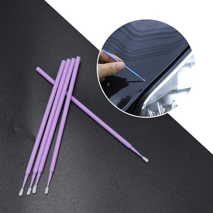 Touch Up Paint Brushes for Automotive Paint Chip Repair Disposable Micro Applicators (1.5, 2.0,2.0, 2.5MM, Multi)-200PCS