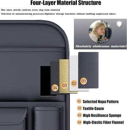 2 Pack - Back Seat Car Organizer, Car Organizerr, Back Seat Organizer, Seat Organizer, Car Organizer and Storage Box, Back of Seat Car Organizer, Seat Back Organizer.