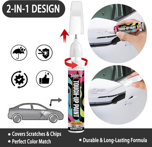 Brooklyn Gray Metallic (C4P) for BMW Touch Up Paint Pen - Exact OEM Match for Repairing Chips & Nicks - Compatible with X3, X5, 3 Series, 4 Series