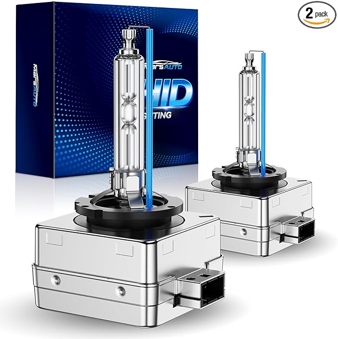 Marsauto D3S HID Bulbs, 66340 42403 42302 (42403C1) for HID Xenon, 6000K Cold White 35W Light Bulb, Plug and Play, Pack of 2
