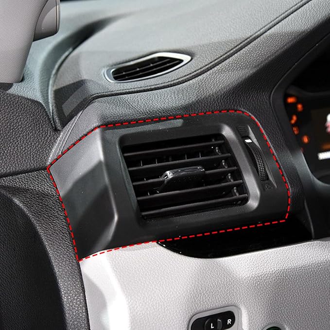 crosselec Carbon Fiber Central Control Steering Wheel Dashboard AC Panel Vent Cover Trim Kit for 2016-2018 Honda Pilot for 2017-2024 Ridgeline