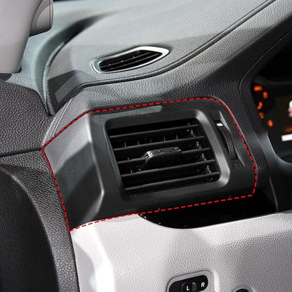 crosselec Carbon Fiber Central Control Steering Wheel Dashboard AC Panel Vent Cover Trim Kit for 2016-2018 Honda Pilot for 2017-2024 Ridgeline