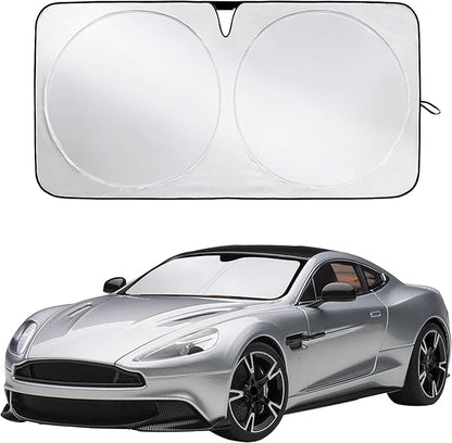 Econour Windshield Sunshade for Aston Martin Vanquish, Vanquish S 2014-2016, 2017, 2018 Sun Visor for Front Window Sun Shade Cover, UV Blocker & Protector, Car Accessories