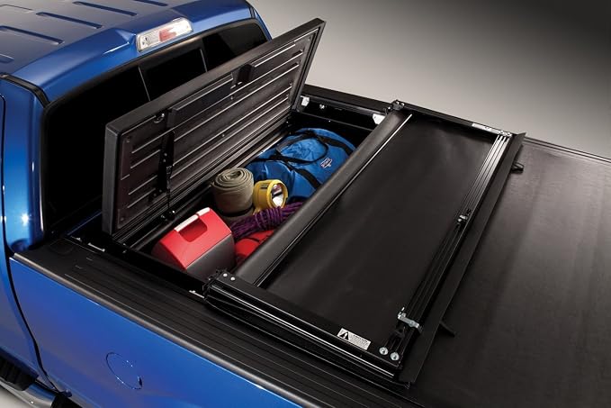 RealTruck TruXedo TL - TonneauMate | 1117416 | TonneauMate Toolbox - Fits Most Full Size Trucks, Except Flareside, Stepside or Composite Beds