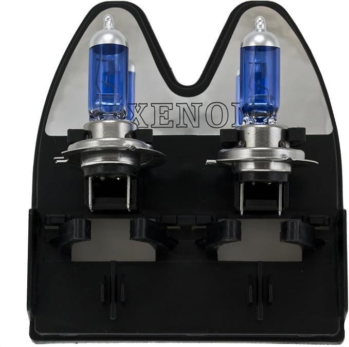 HELLA H71071362 Optilux XB Series H7 Xenon White Halogen Bulbs, 12V, 55W, 2 Pack