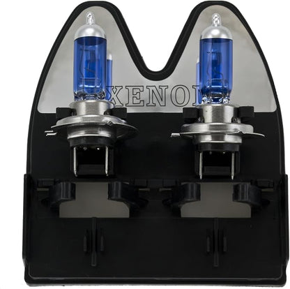 HELLA H71071362 Optilux XB Series H7 Xenon White Halogen Bulbs, 12V, 55W, 2 Pack